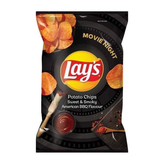 Lays Sweet & Smoky American BBQ Crisps (120g)