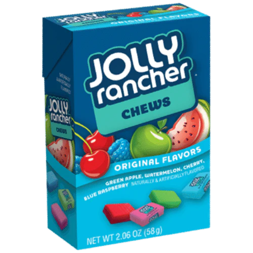 Jolly Rancher Fruit Chews Box (58g)