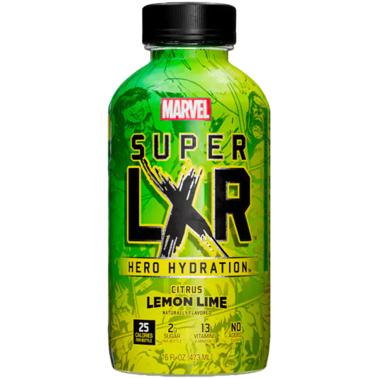 Arizona x Marvel Super LXR Hero Hydration Lemon Lime - 16fl.oz (473ml)