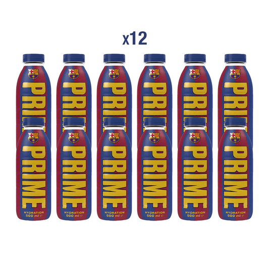 Prime Hydration Barcelona 12 x 500ml Full Case IN HAND!