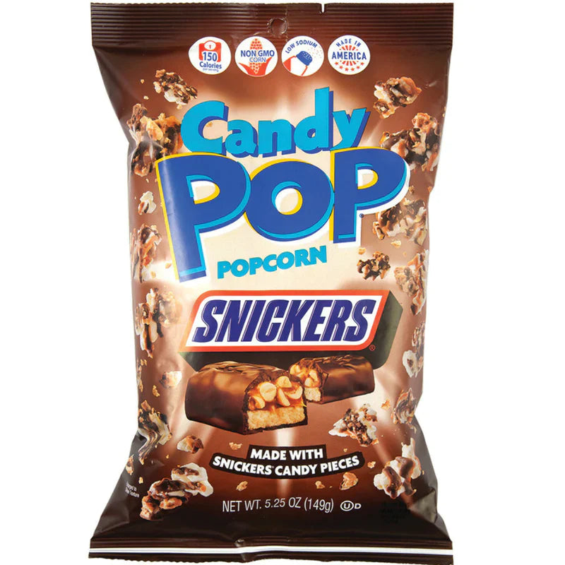 Candy Pop Snickers Chocolate Popcorn (149g)