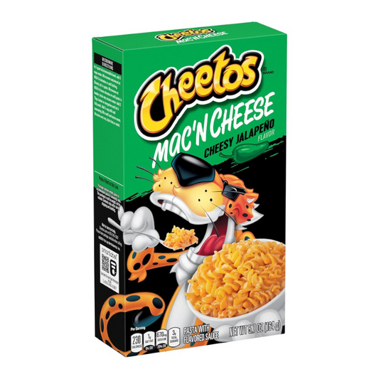 Cheetos Cheesy Jalapeno Mac 'n Cheese Box (164g)
