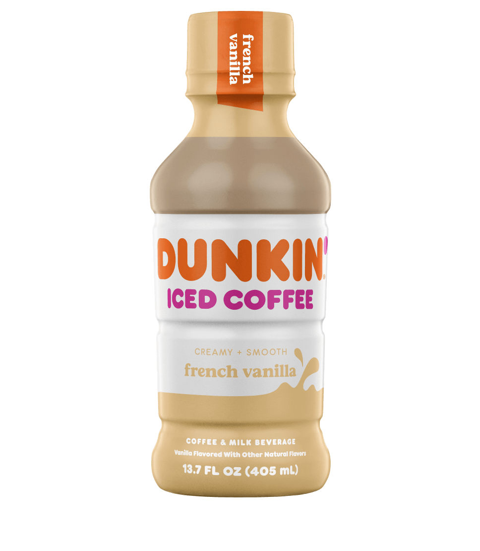 Products Dunkin' Iced Coffee - French Vanilla 405ml