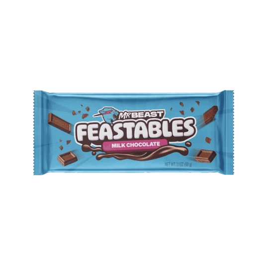 Feastables Milk Chocolate New Packaging (60g) (USA)