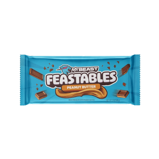 Feastables Peanut Butter New Packaging (60g) (USA)