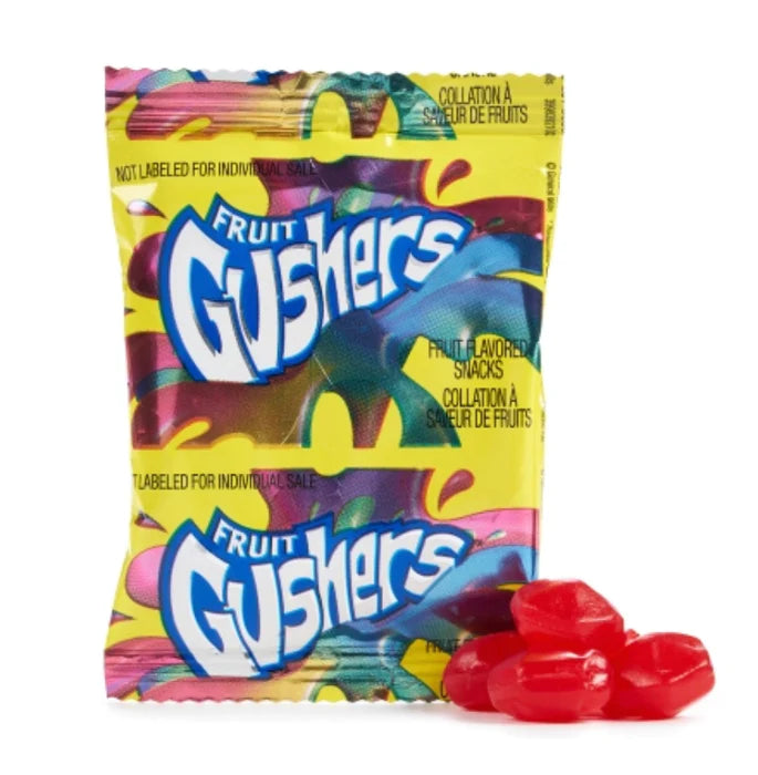 Fruit Gushers Individual Packet Strawberry / Tropical (25.5g)