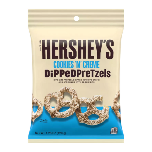 Hershey's - Cookies N Creme Dipped Pretzels (120g)