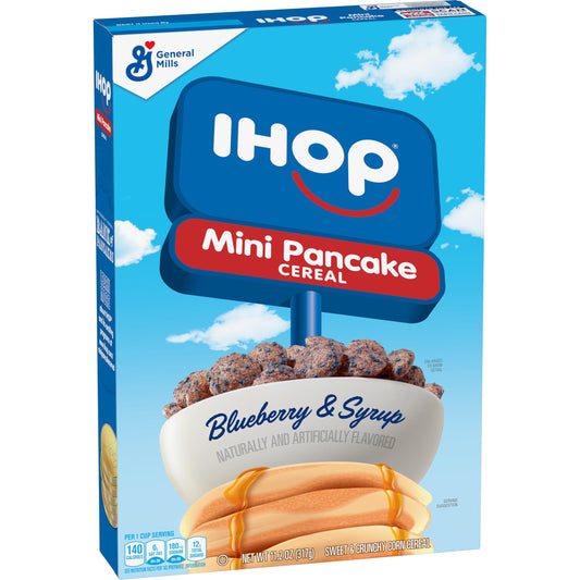IHOP  Mini Pancake Cereal - Blueberry & Syrup 317g