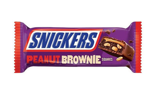 Snickers - Peanut Brownie Squares - 34g