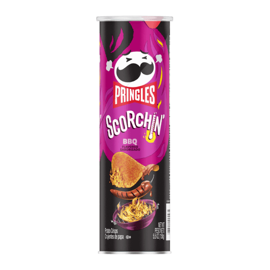 Pringles Scorchin BBQ (158g) (Canada)