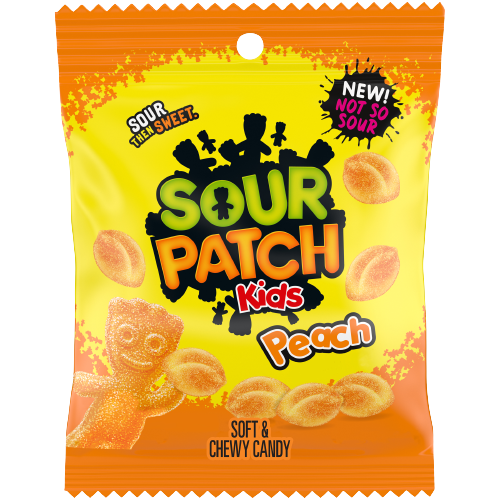 Sour Patch Kids Peach Peg Bag - 141g