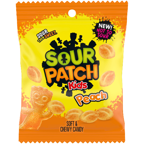 Sour Patch Kids Peach Peg Bag (141g)