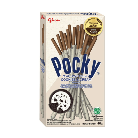 Glico Pocky Sticks Cookies & Cream Flavour (40g)