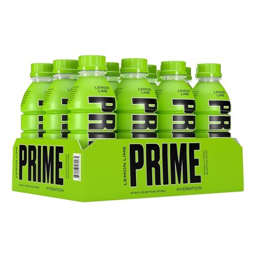Prime Hydration Lemon Lime x 12 (case)